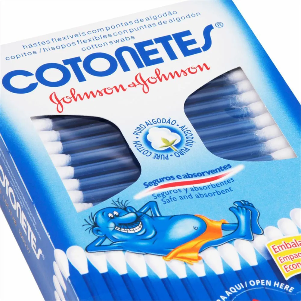 Hastes Flexíveis Cotonetes Johnson & Johnson 150 Unidades — foto 6