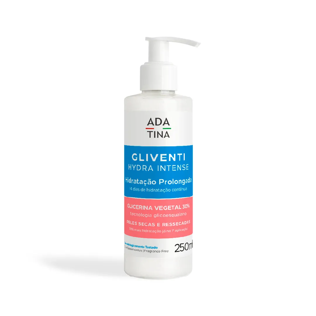 Hidratante Corporal Ada Tina Gliventi Hydra Intense 250ml