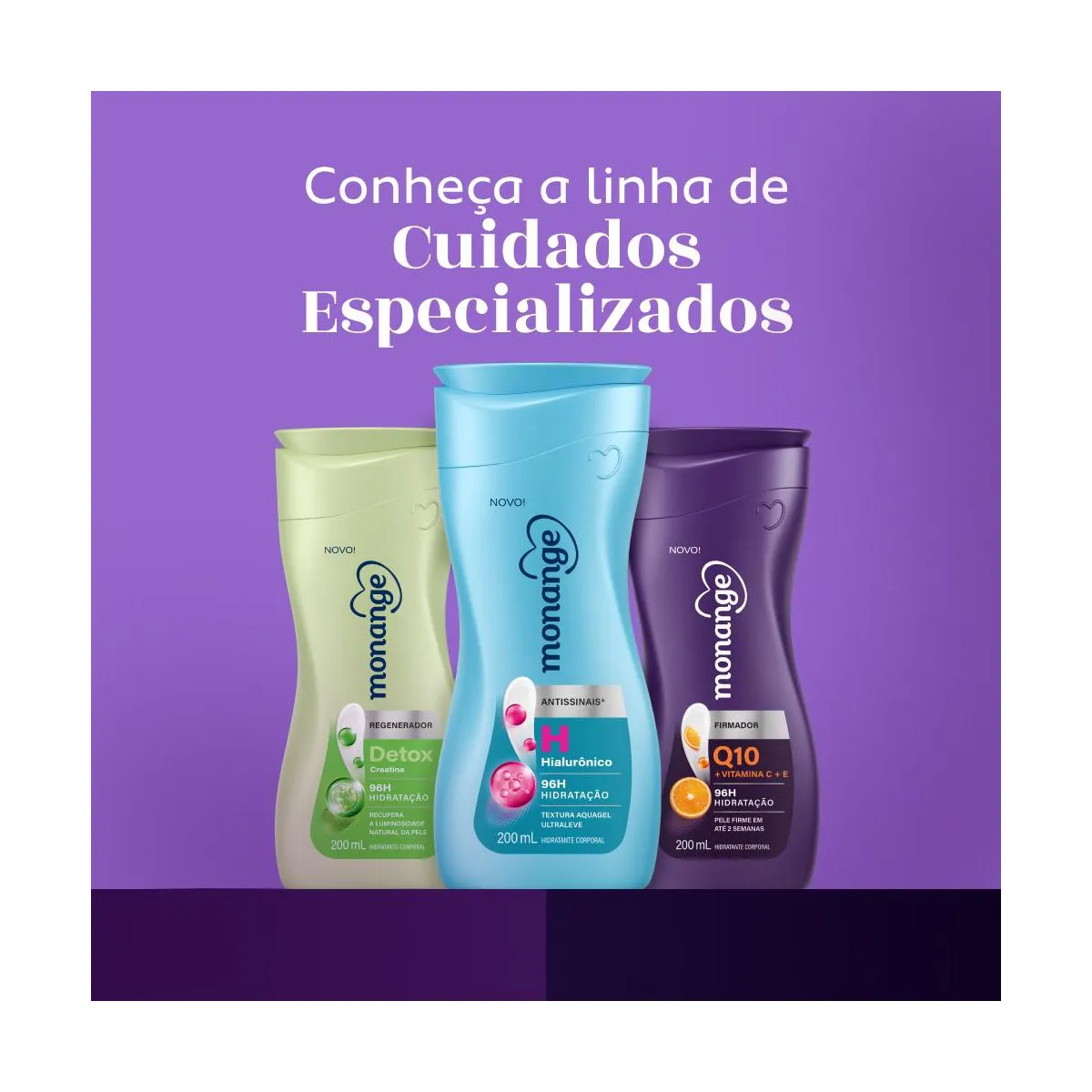 Hidratante Corporal Monange Antissinais com Ácido Hialurônico 200ml — foto 8