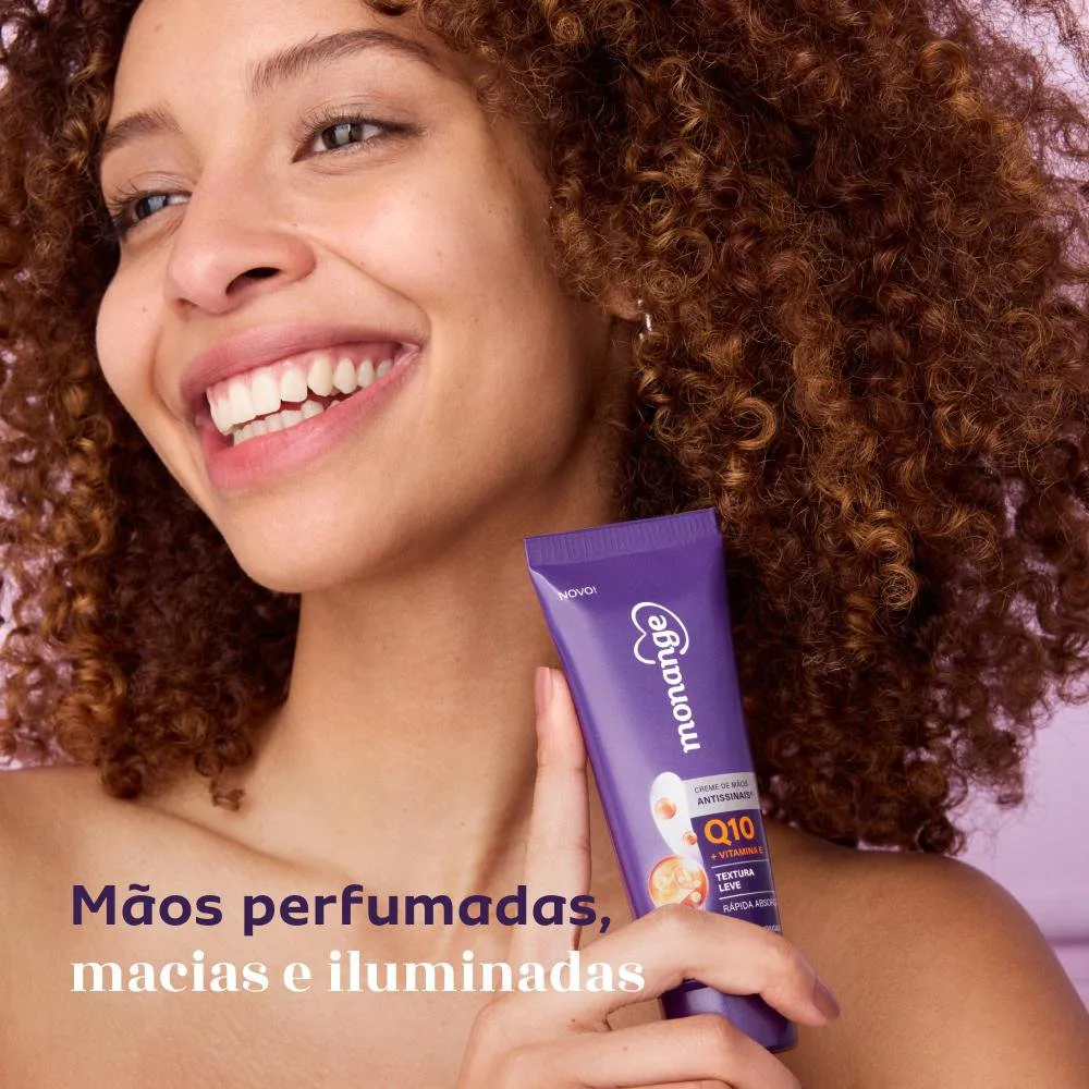 Hidratante de Mãos Monange Antissinais Q10 com Vitamina E 75g — foto 3