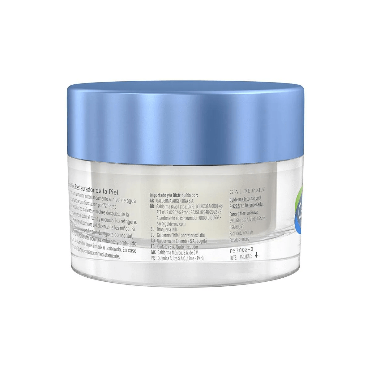 Hidratante Facial Cetaphil Optimal Hydration Water Gel Restaurador 48g — foto 3