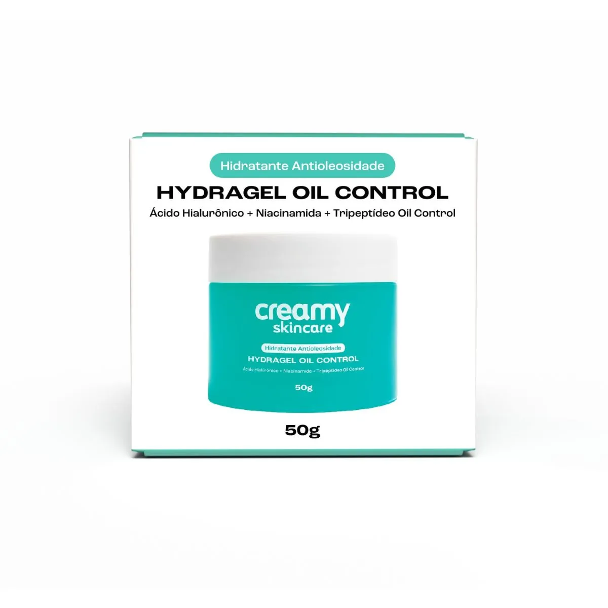 Hidratante Facial Creamy Hydragel Oil Control 50g — foto 3