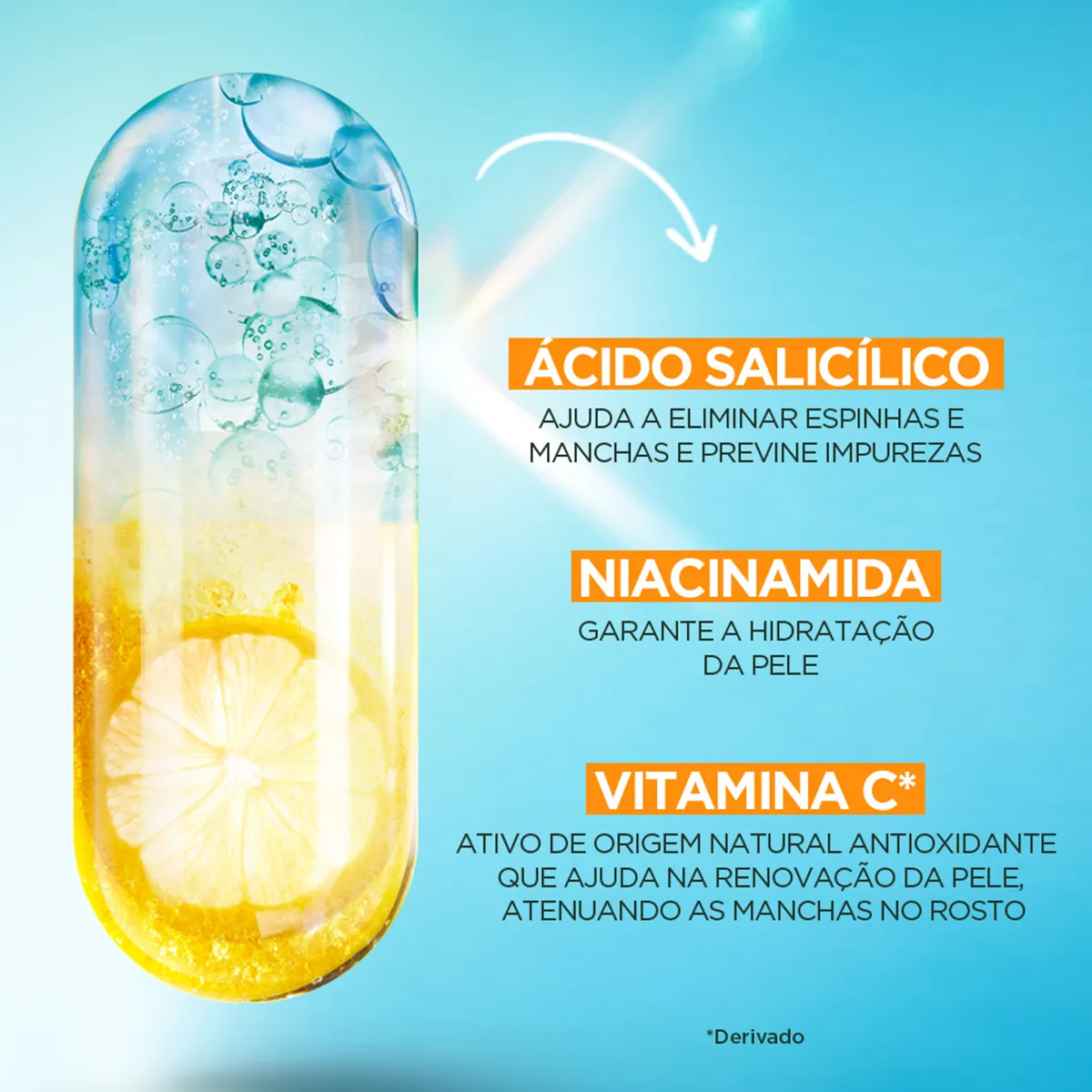 Hidratante Facial Garnier Antiacne Ácido Salicílico Toque Seco 85g — foto 2