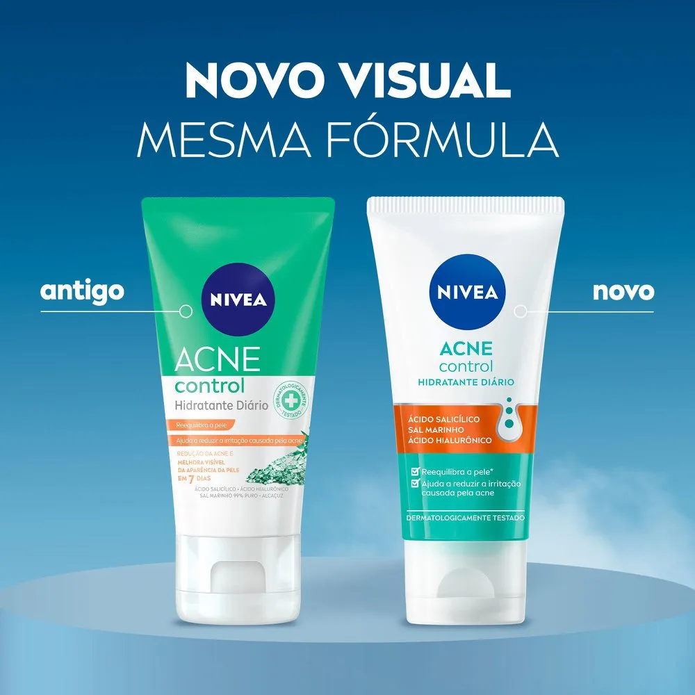 Hidratante Facial Nivea Acne Control Antioleosidade 50ml — foto 7