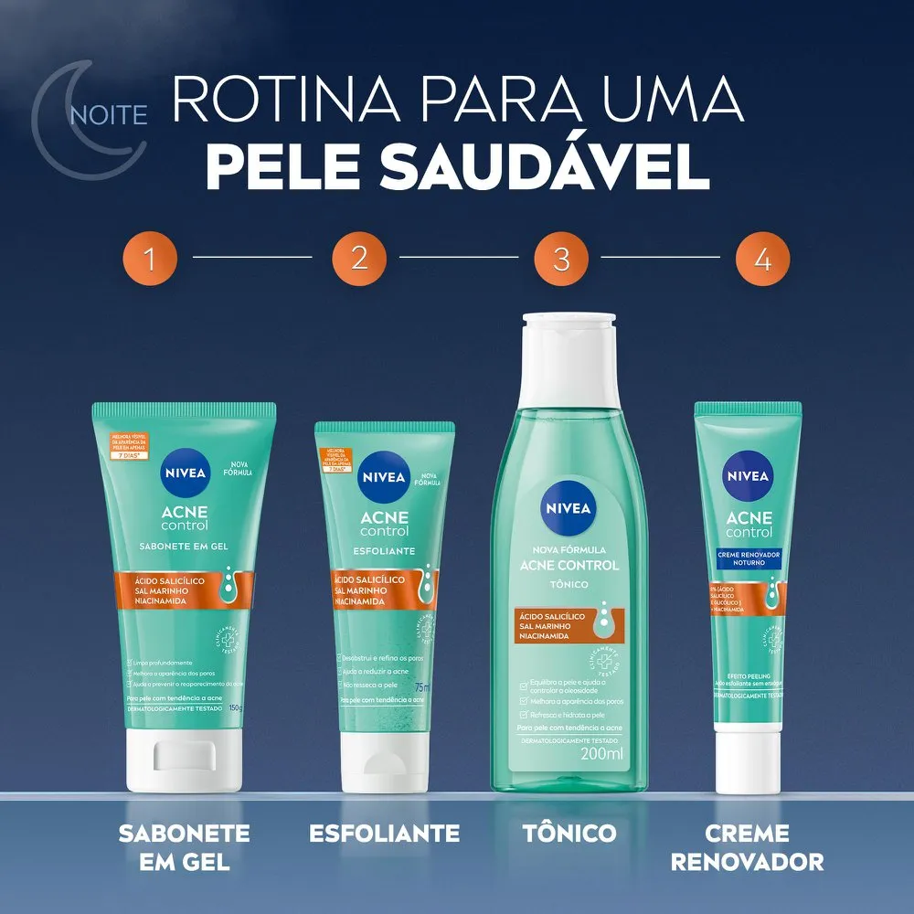 Hidratante Facial Nivea Acne Control Antioleosidade 50ml — foto 9