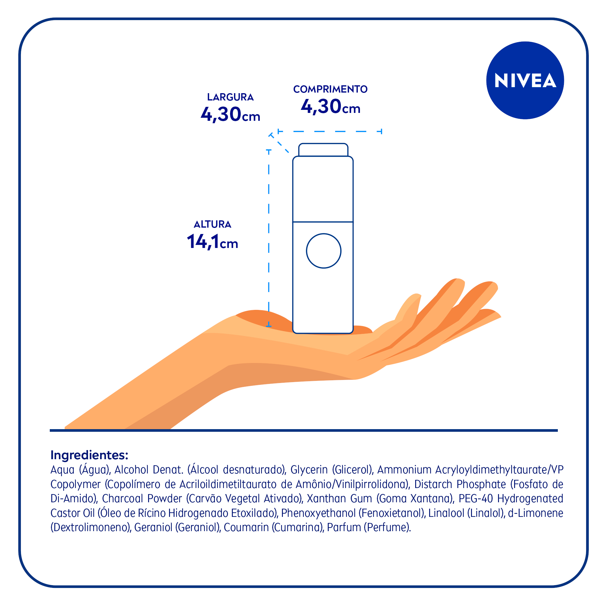 Hidratante Facial Nivea Men Deep Moisturiser 50ml — foto 8