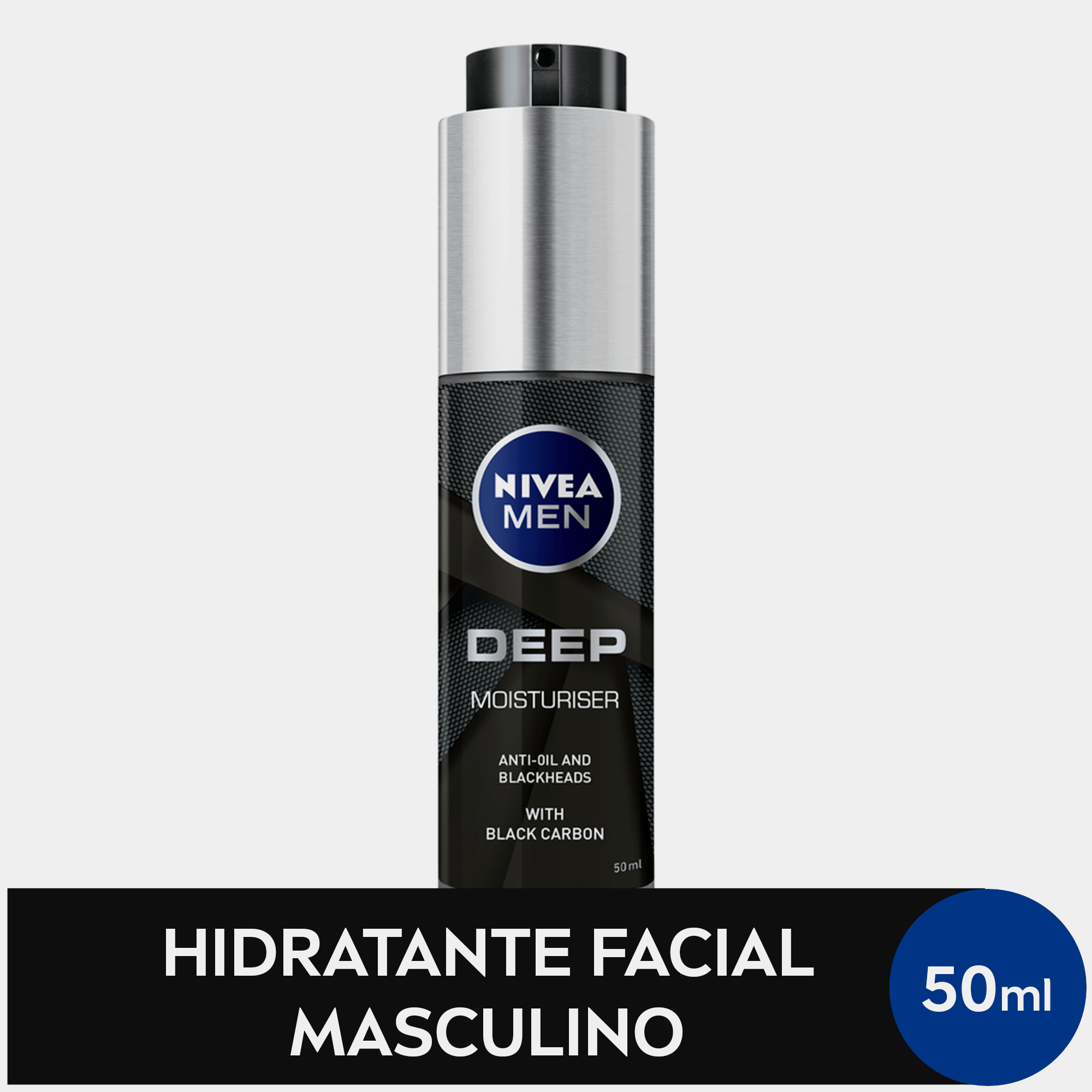 Hidratante Facial Nivea Men Deep Moisturiser 50ml — foto 2