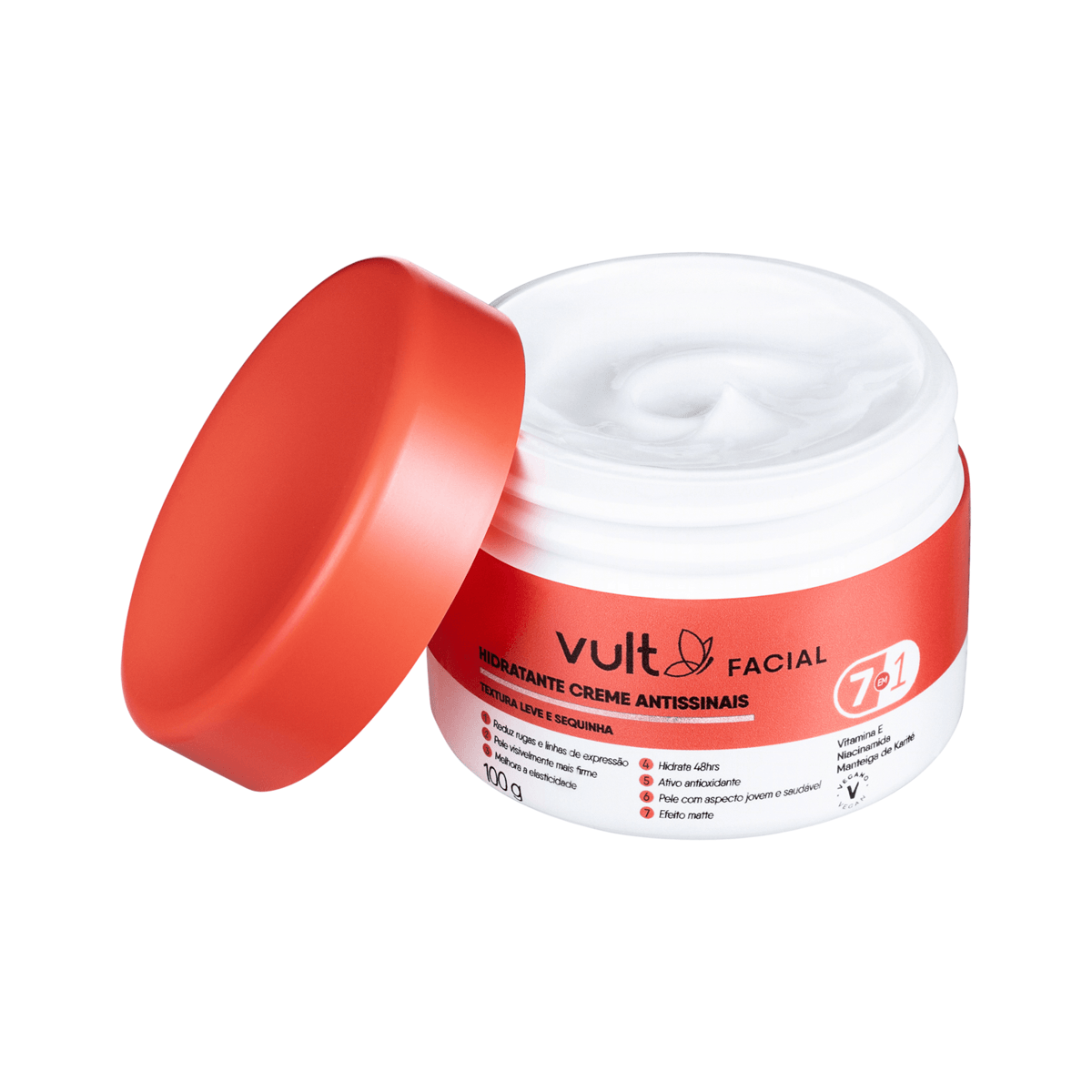 Hidratante Facial Vult Antissinais 7 em 1 100g — foto 4