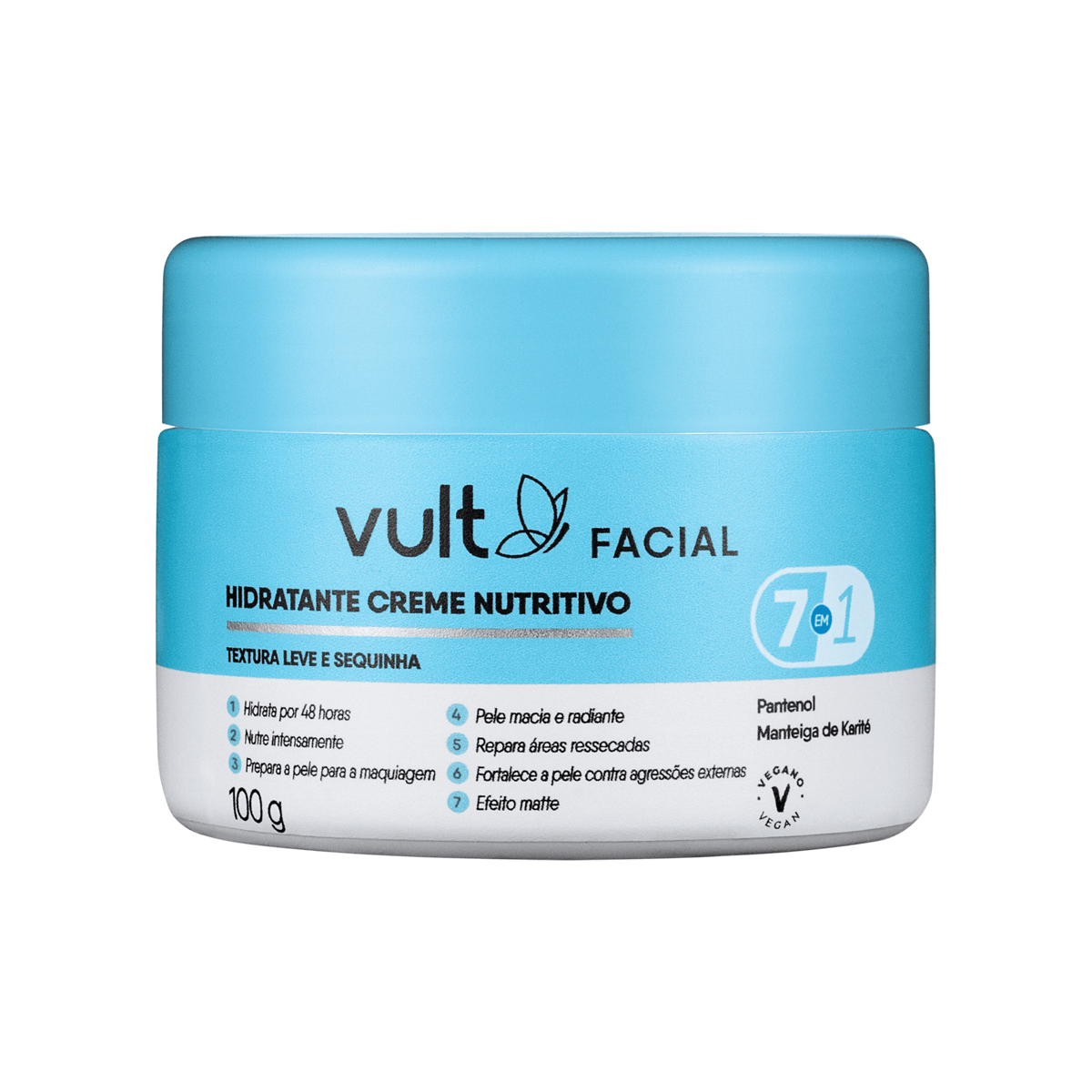 Hidratante Facial Vult Nutritivo 7 em 1 100g — foto 3
