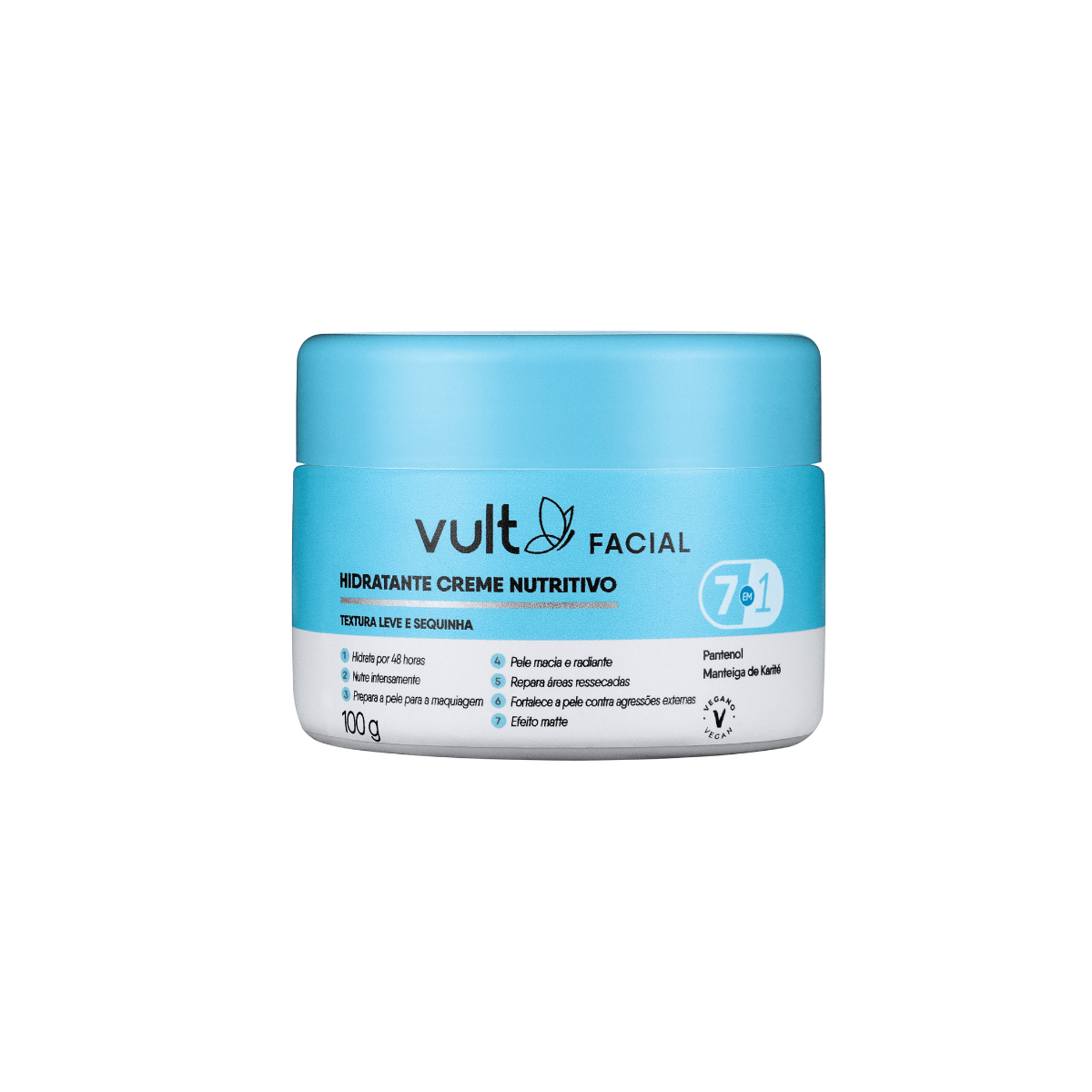 Hidratante Facial Vult Nutritivo 7 em 1 100g