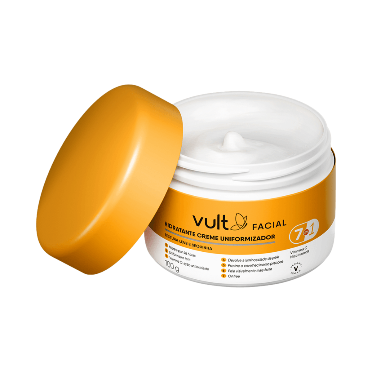 Hidratante Facial Vult Uniformizador 7 em 1 100g — foto 4