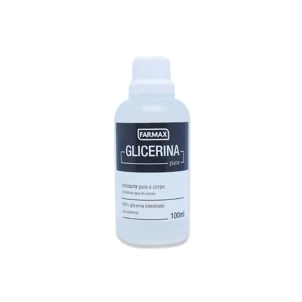 Hidratante Glicerina Pura Cosmético Farmax 100ml