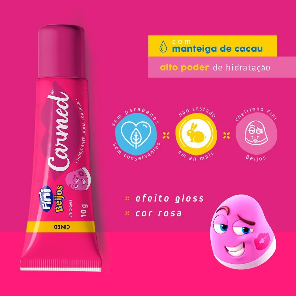 Hidratante Labial Carmed Fini Beijos 10g — foto 5