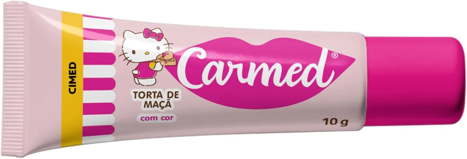 Hidratante Labial Carmed Hello Kitty Torta de Maçã 10g — foto 4