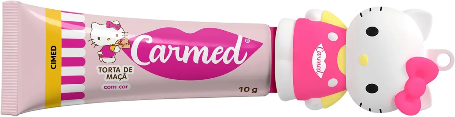 Hidratante Labial Carmed Hello Kitty Torta de Maçã 10g — foto 3