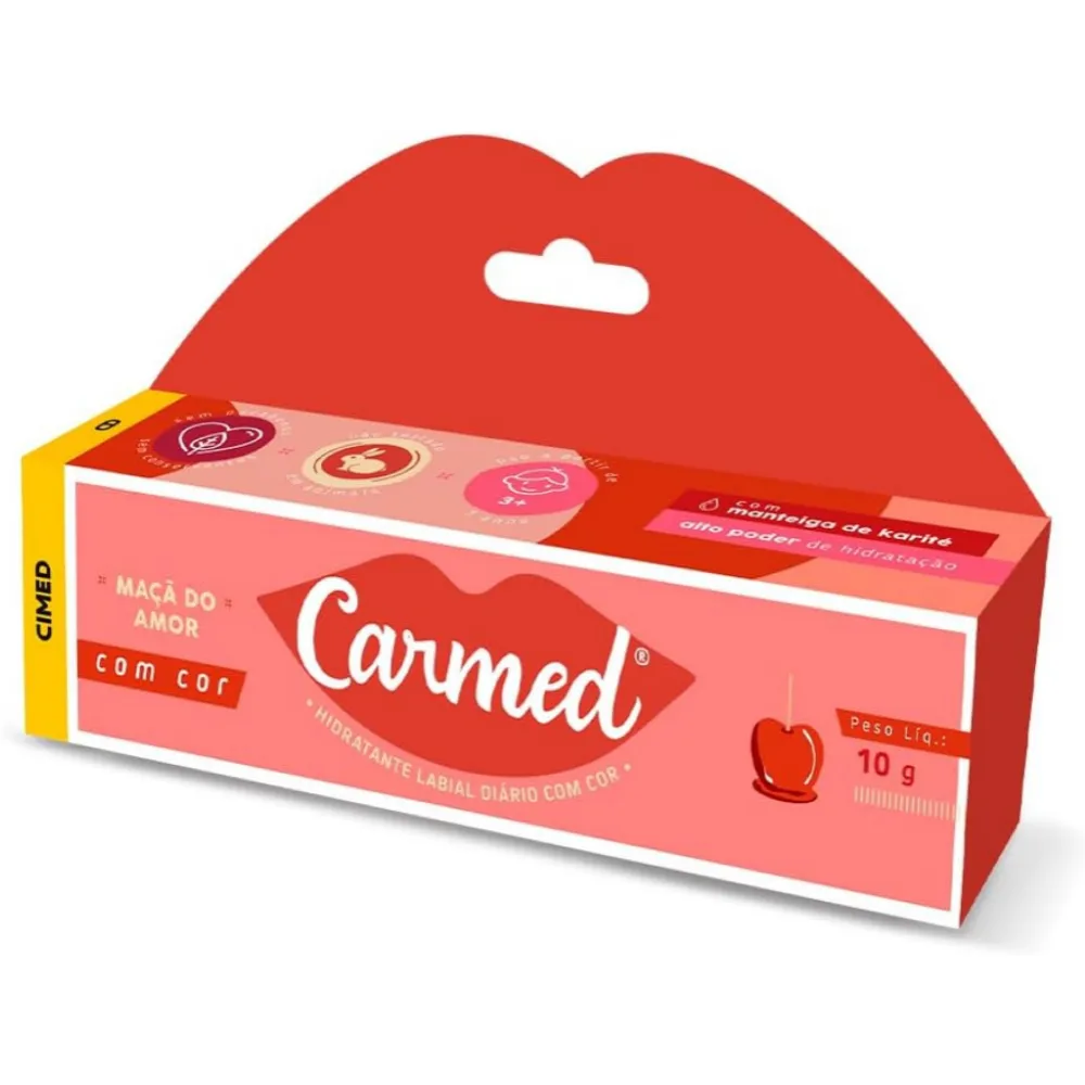 Hidratante Labial Carmed Maçã do Amor 10g — foto 2