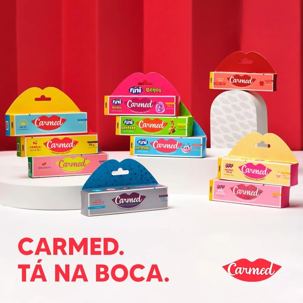 Hidratante Labial Carmed Maçã do Amor 10g — foto 6