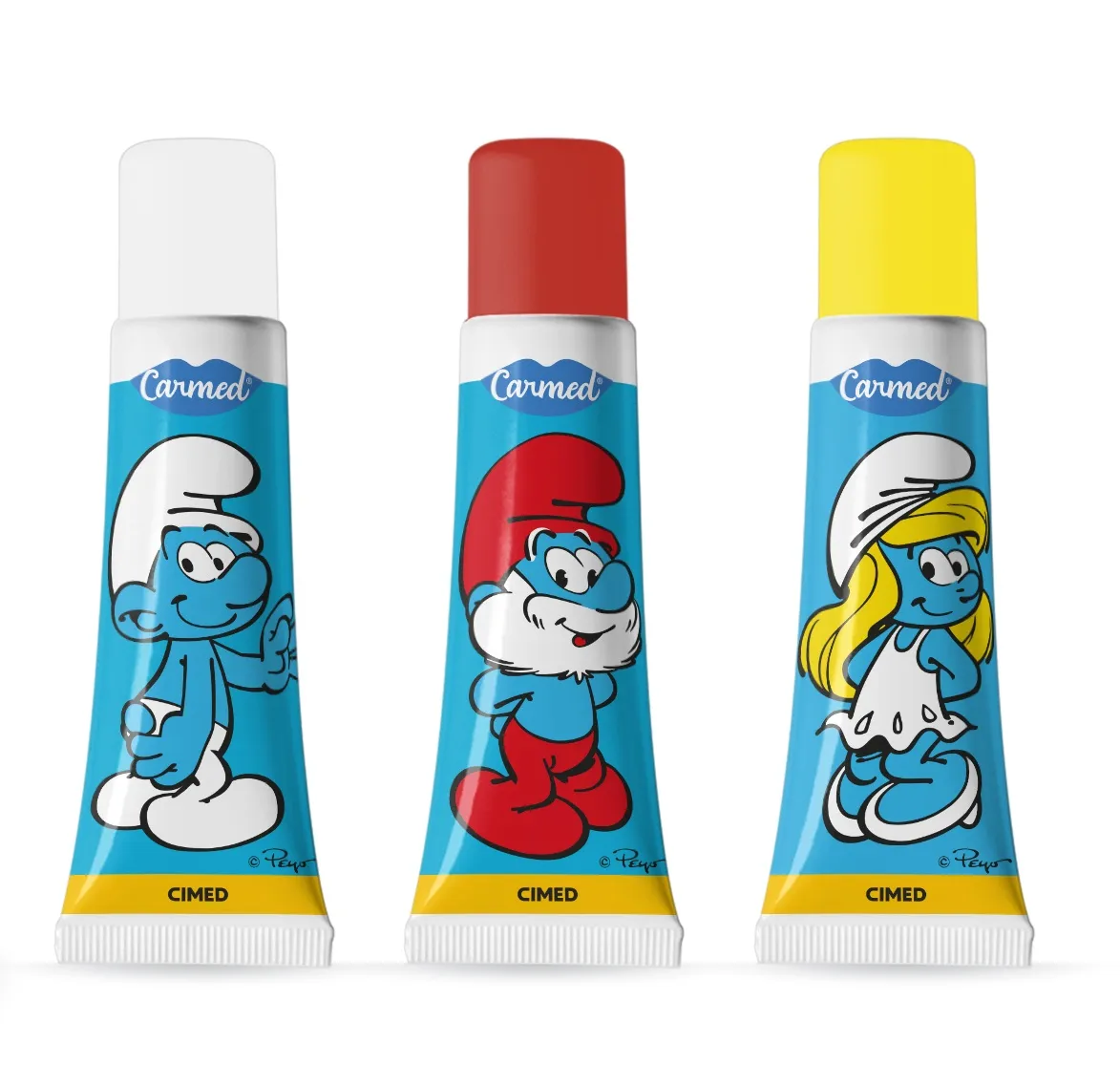 Hidratante Labial Carmed Smurfs 10g — foto 2