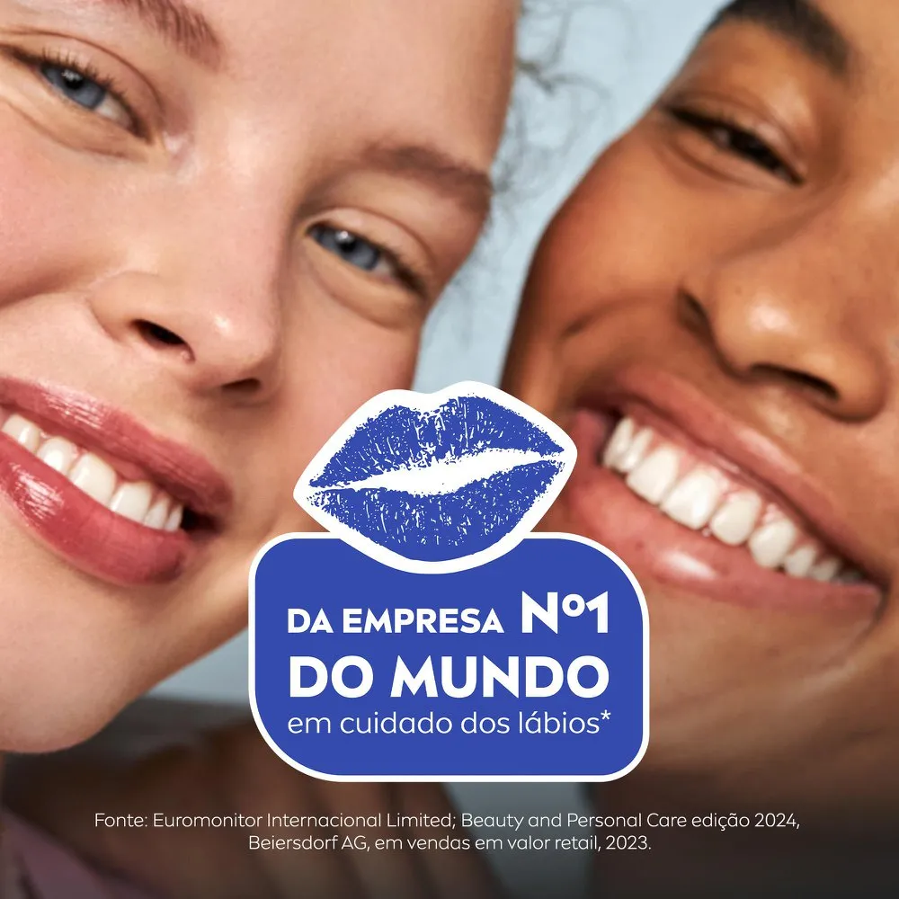 Hidratante Labial Nivea Cereja Shine 4,8g — foto 7