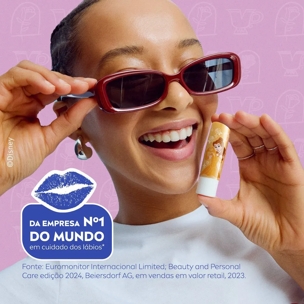 Hidratante Labial Nivea Disney Princesa Cupcake De Baunilha 4,8g — foto 9