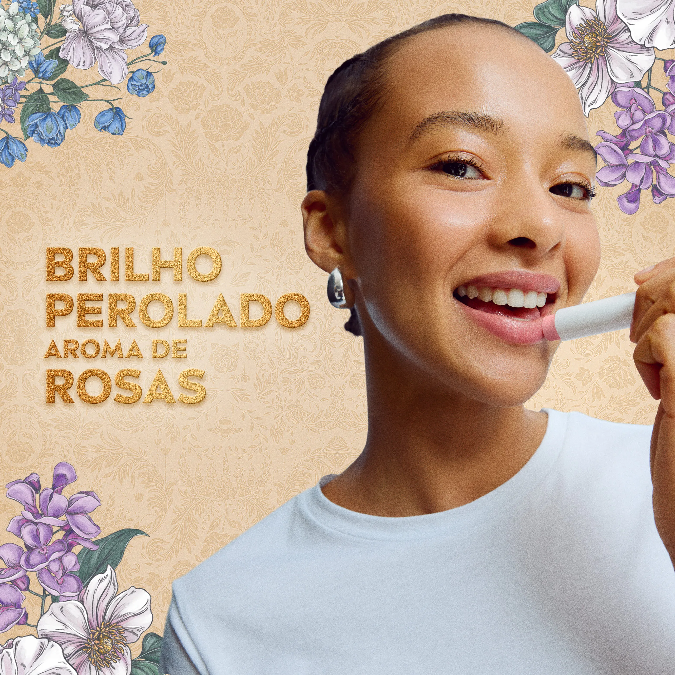 Hidratante Labial Nivea Merengue Rosé Bridgerton 4,8g — foto 4