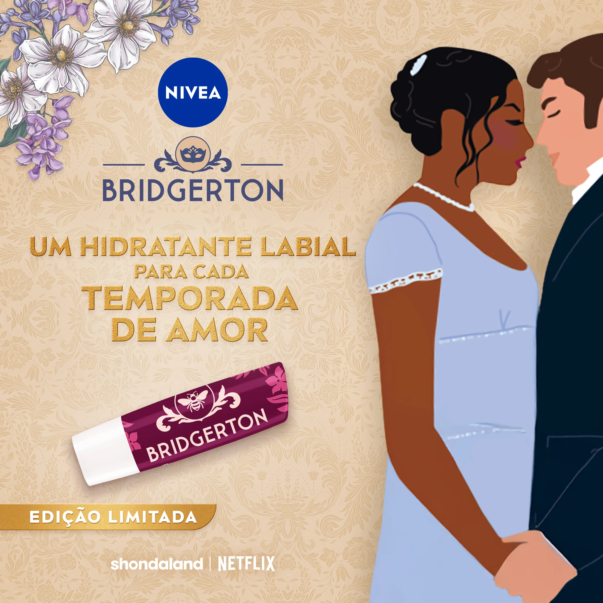 Hidratante Labial Nivea Torta De Amora Bridgerton 4,8g — foto 3
