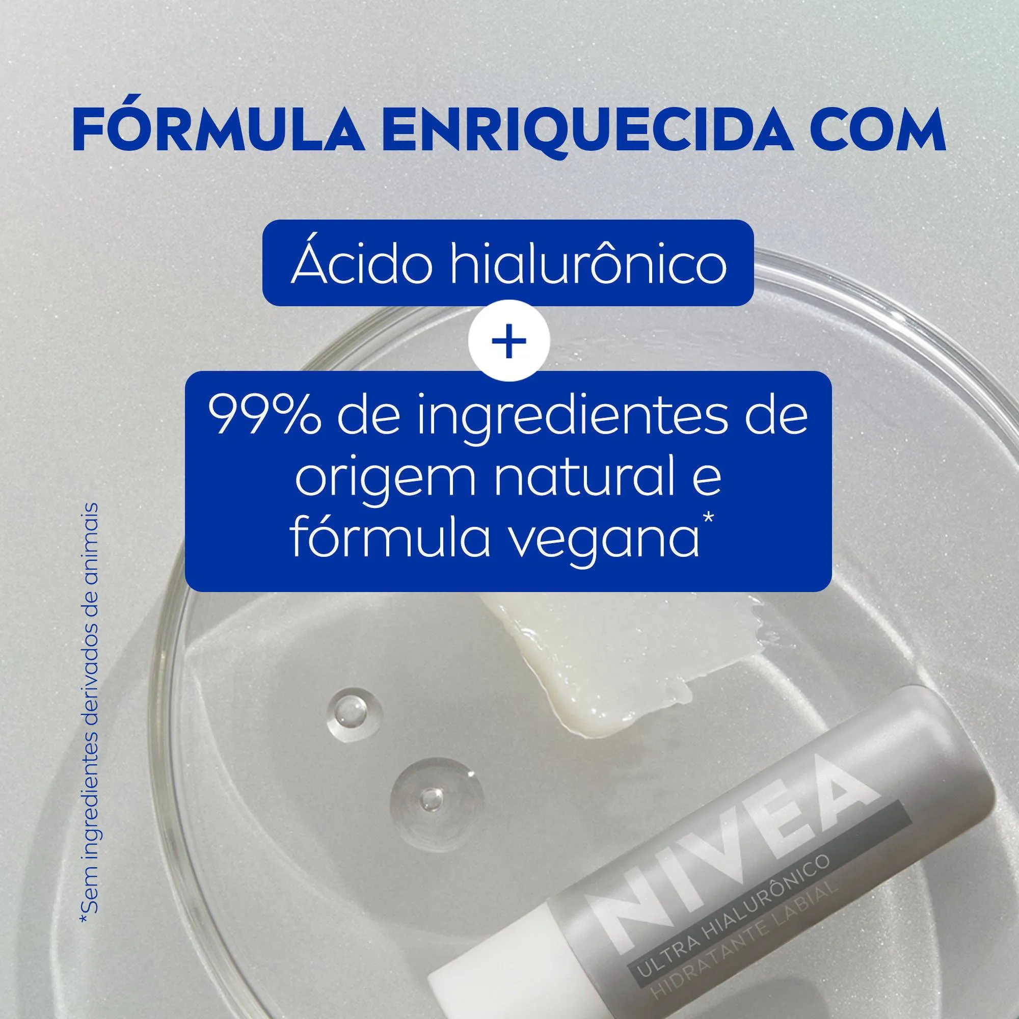 Hidratante Labial Nivea Ultra Hialurônico 5,2g — foto 5