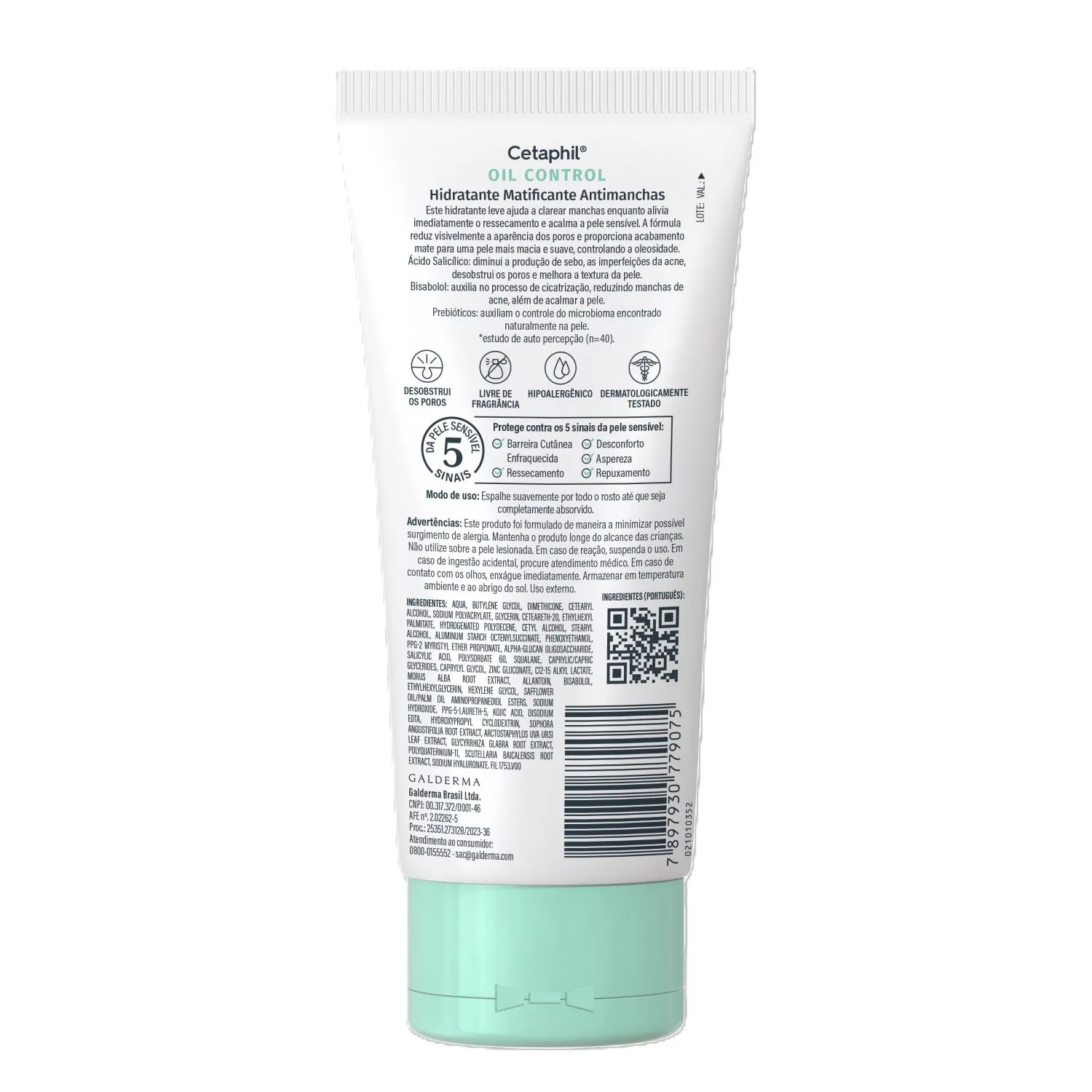 Hidratante Matificante Antimanchas Facial Cetaphil Oil Control 100ml — foto 2