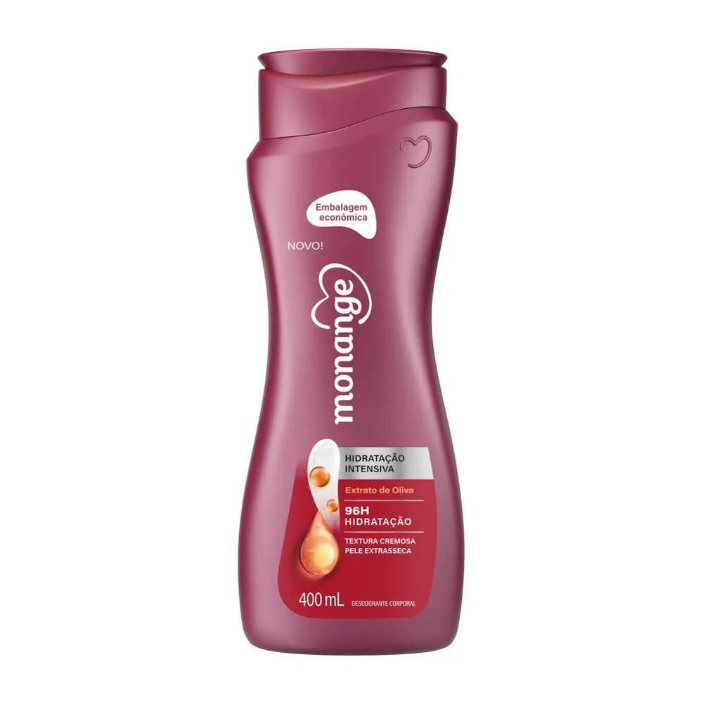 Hidratante Monange Extrato de Oliva Hidratação Intensiva com Ação Desodorante 400ml