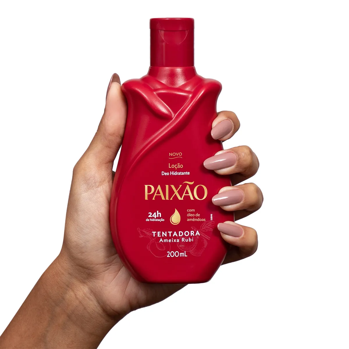 Hidratante Paixão Tentadora com Óleo de Amêndoas ação desodorante 200ml — foto 4