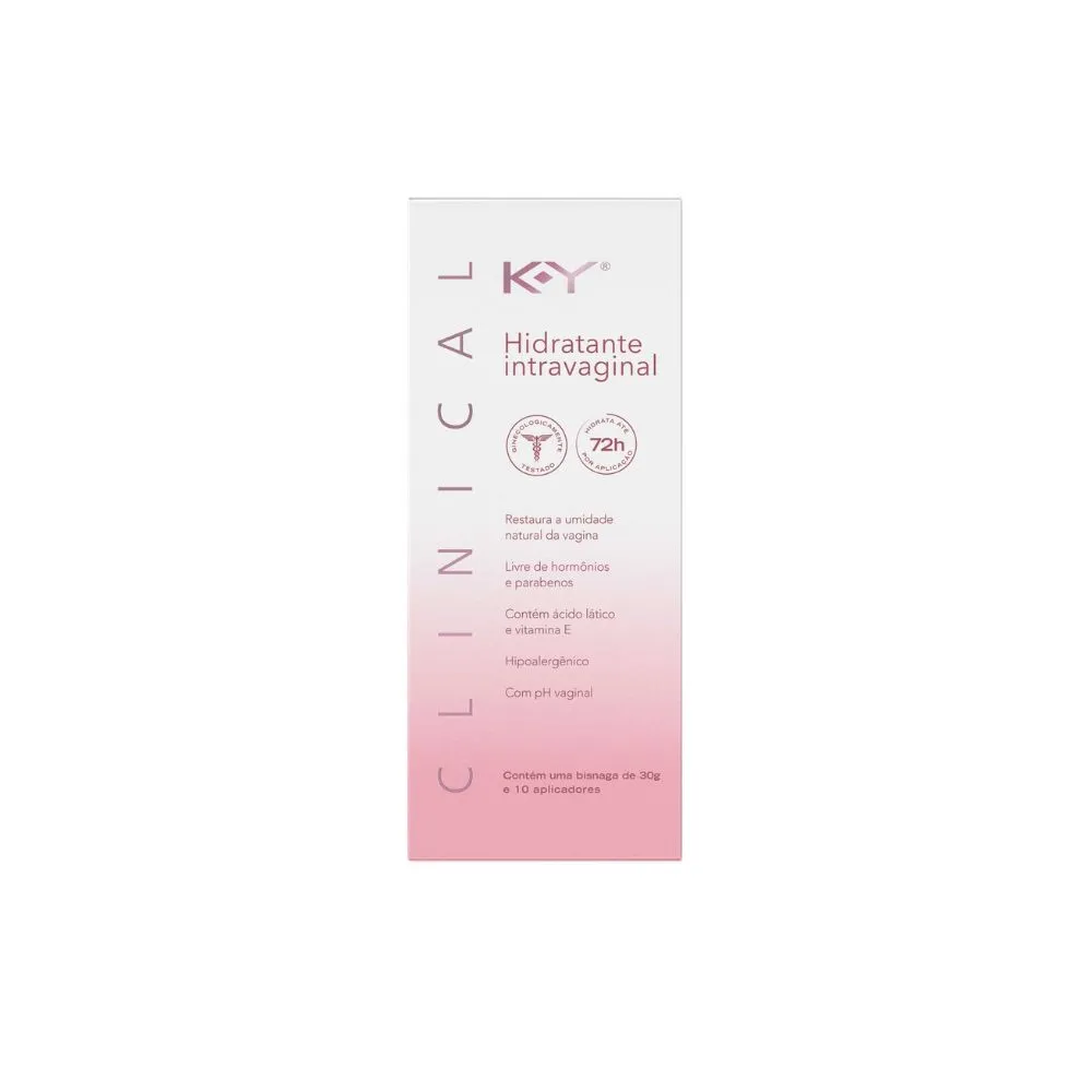 Hidratante Vaginal K-Y Clinical 30g + 10 Aplicadores — foto 2