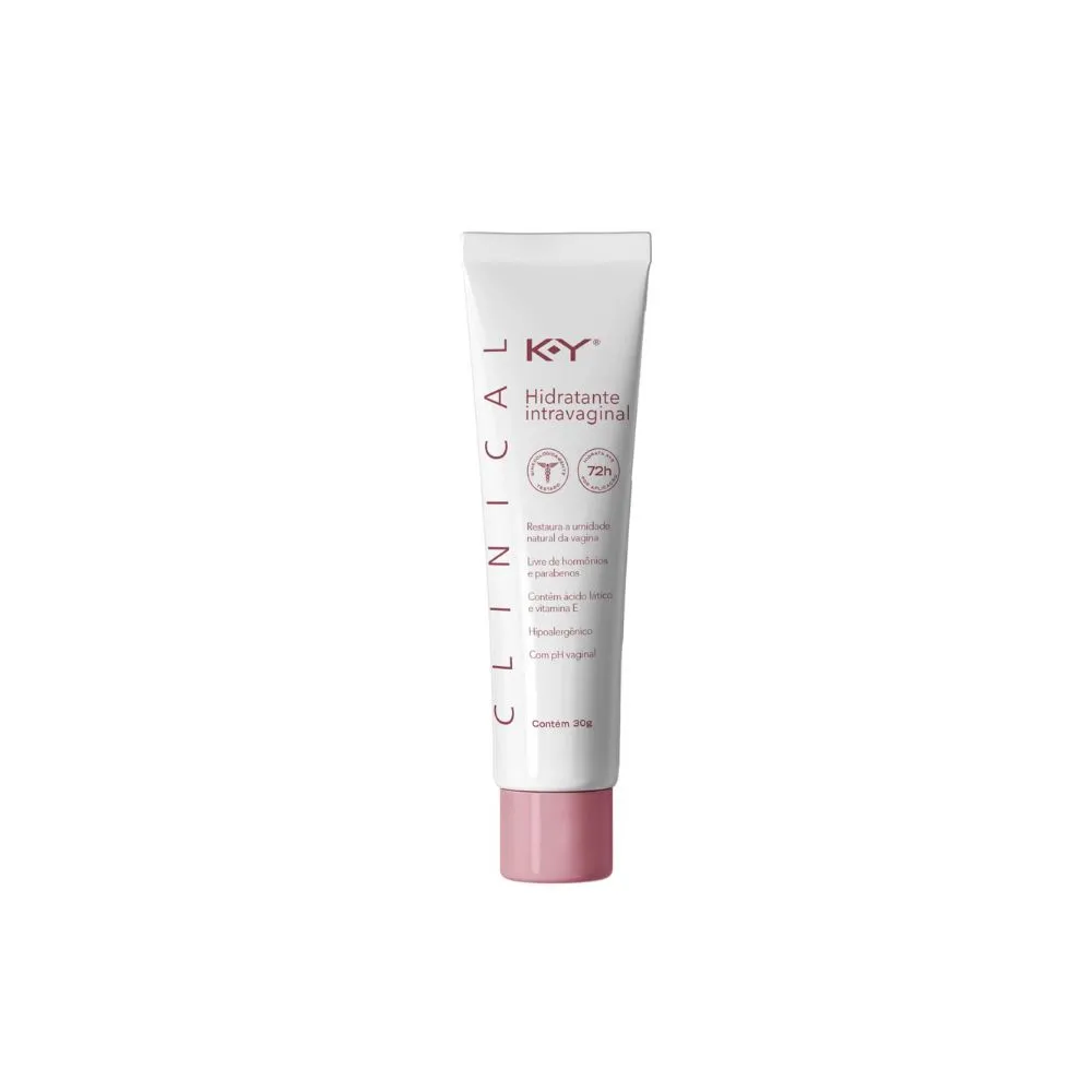 Hidratante Vaginal K-Y Clinical 30g + 10 Aplicadores