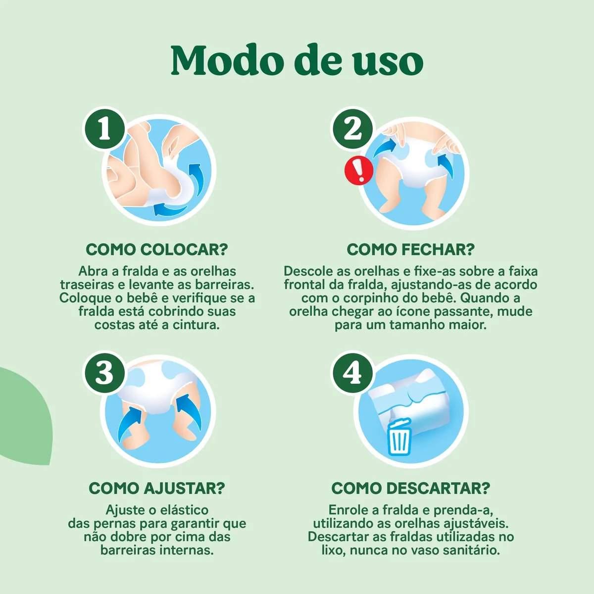 Huggies Fralda Descartável Premium Natural Care G - 66 Un — foto 9