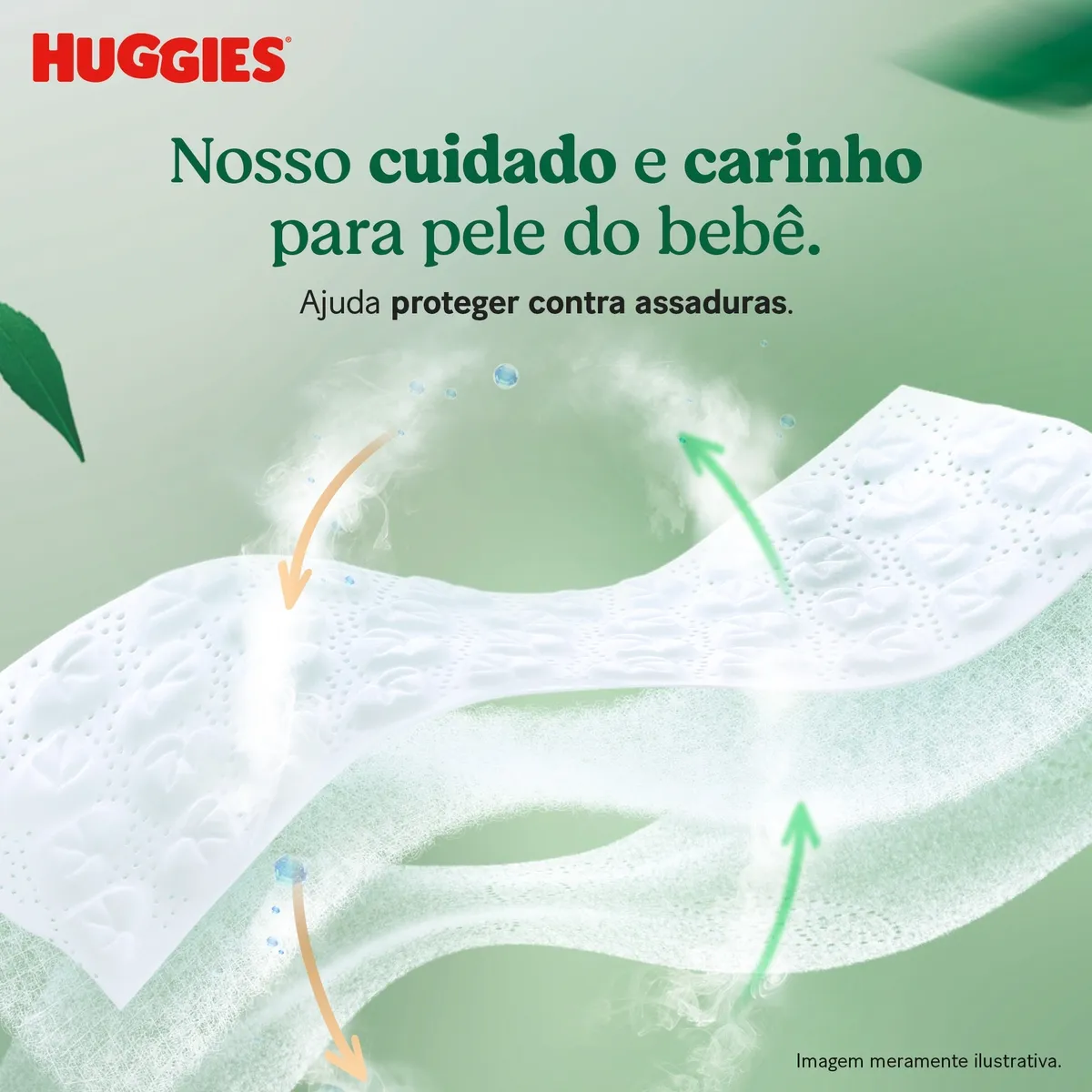 Huggies Fralda Descartável Premium Natural Care M - 78 Un — foto 5