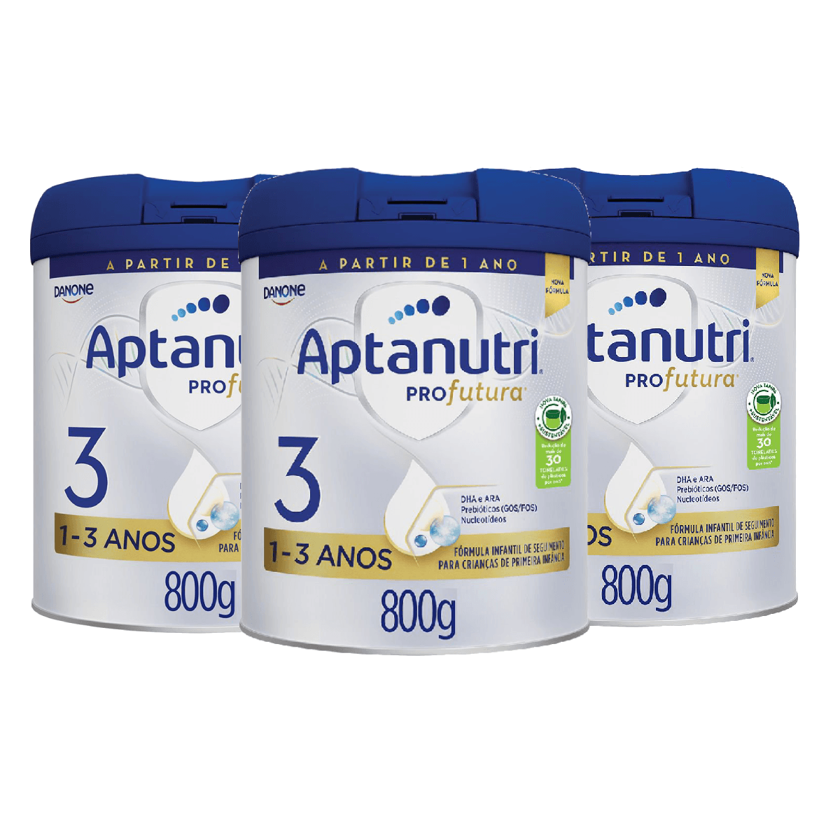 Kit Aptanutri Profutura 3 800g Cada 3 Unidades