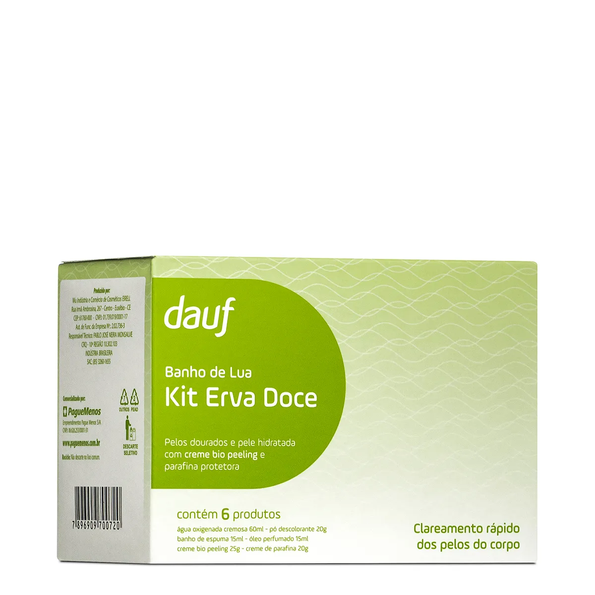 Kit Banho De Lua Dauf Erva Doce 6 Produtos