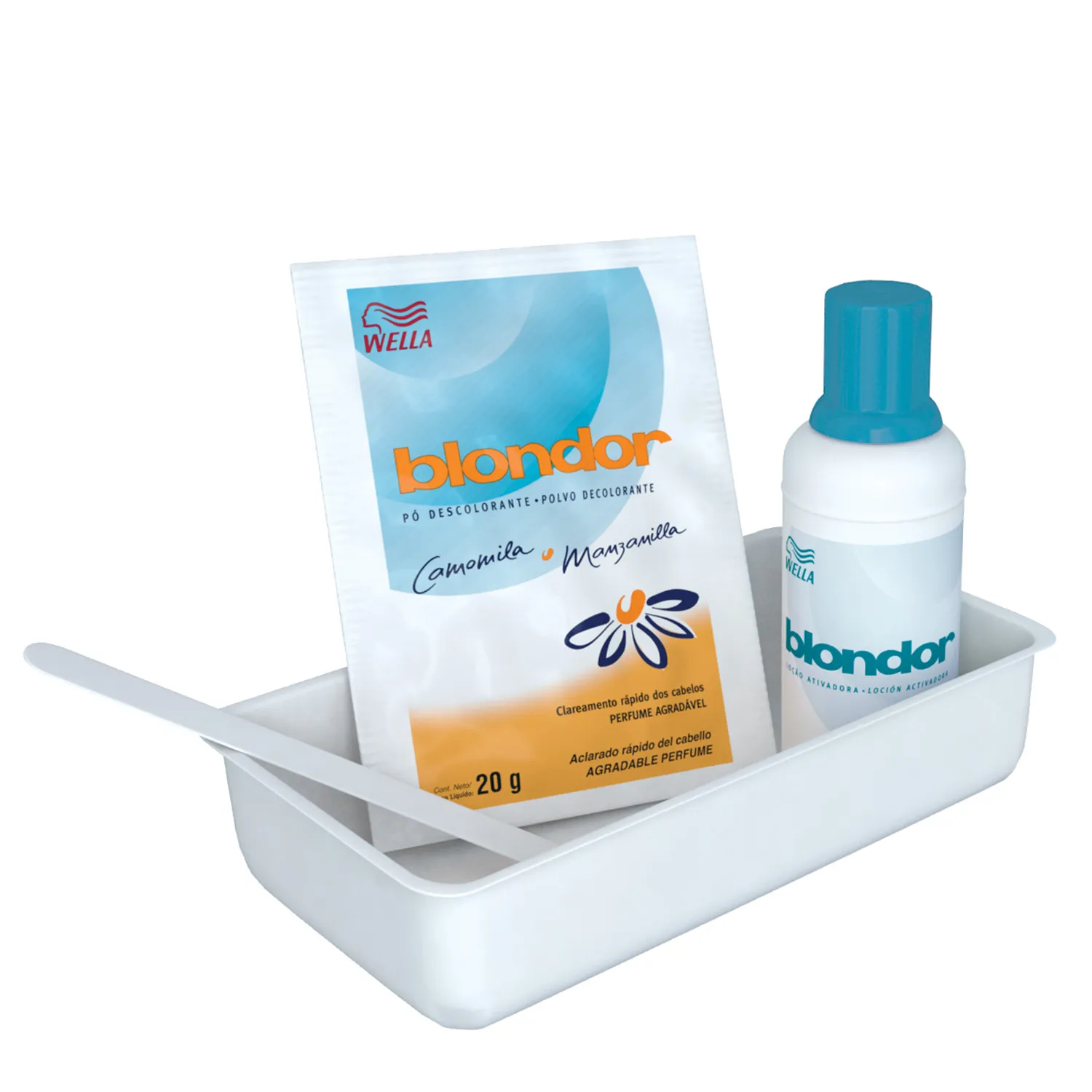 Kit Clareador de Pelos Brondor Camomila 1 Unidade — foto 2