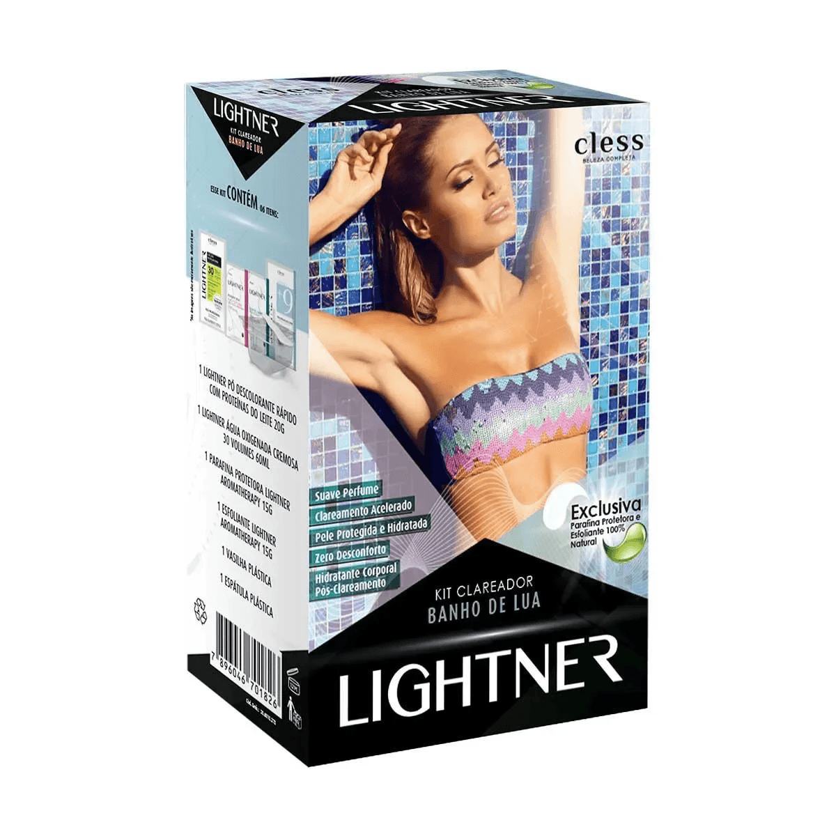 Kit Clareador de Pelos Lightner Banho de Lua 1 unidade