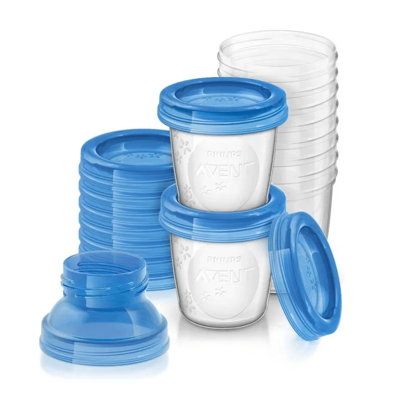Kit Copos para Armazenamento de Leite Materno Philips Avent 180ml 10 Unidades