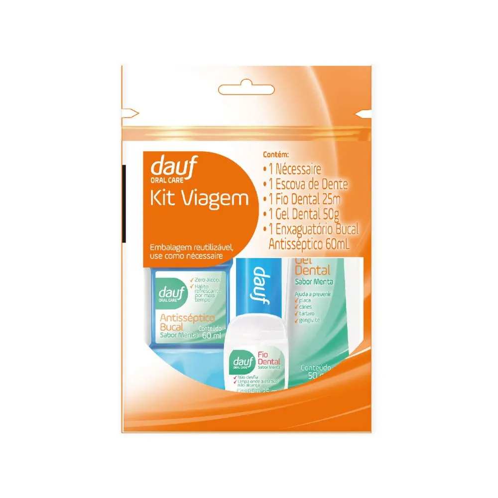 Kit Higiene Oral Dauf Viagem