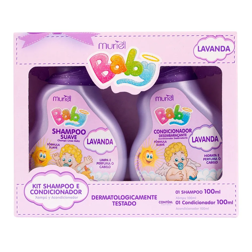 Kit Muriel Baby Shampoo + Condicionador Lavanda 100ml