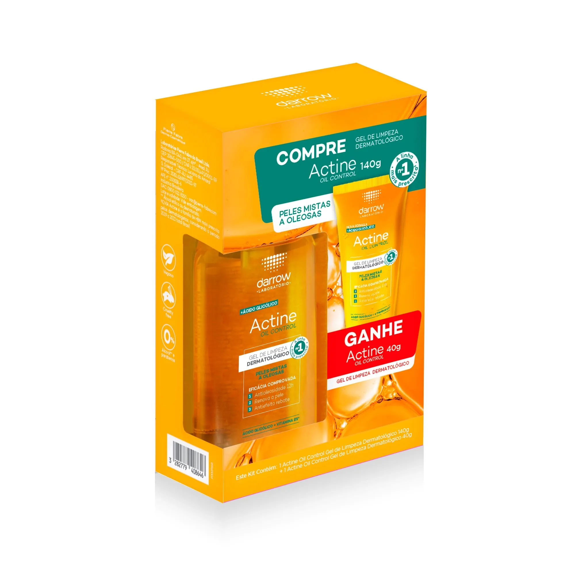 Kit Oil Control Gel De Limpeza 140g Ganhe Gel De Limpeza 40g