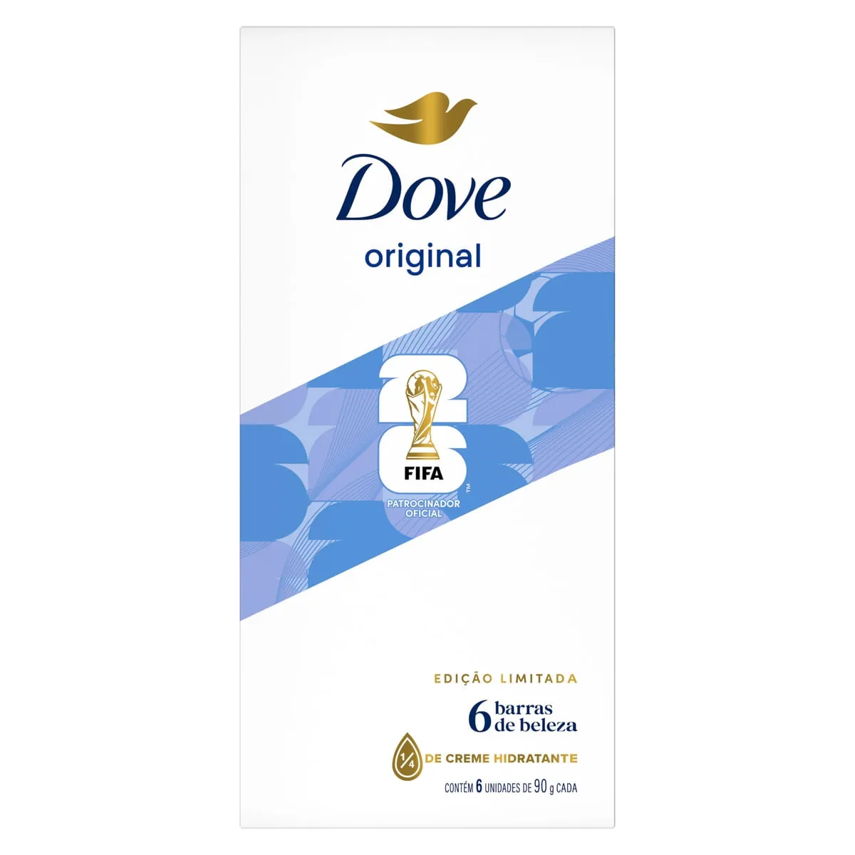 Kit Sabonete em Barra Dove Original Hidratante 90g 6 Unidades — foto 2