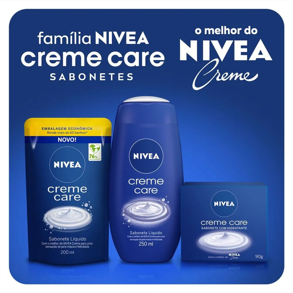 Kit Sabonete em Barra Nivea Creme Care 80g 6 Unidades — foto 8