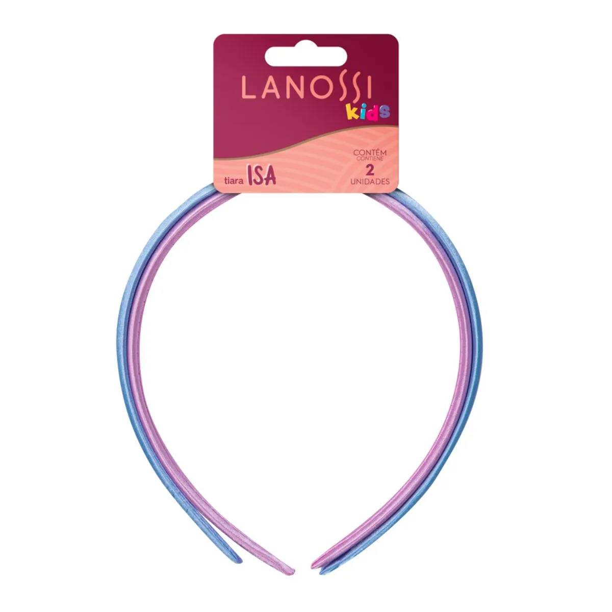 Kit Tiara Infantil Lanossi Isa 2 Unidades