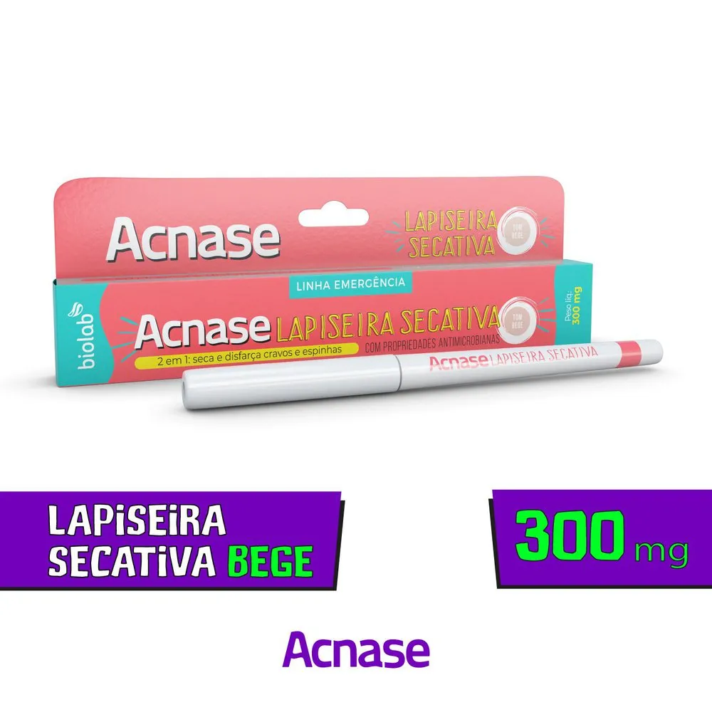 Lapiseira Secativa Acnase Acido Salicílico Bege 0,3g — foto 2