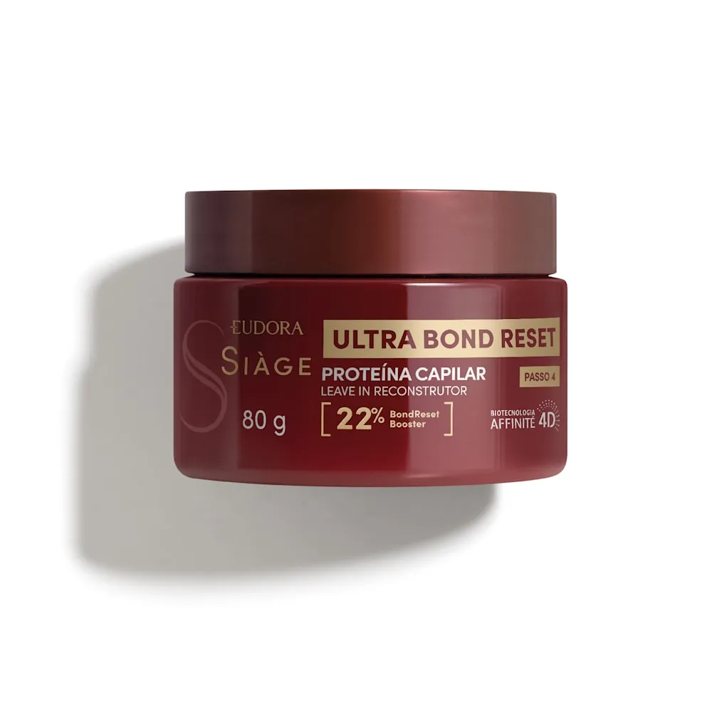Leave-In Eudora Siàge Reconstrutor Ultra Bond Reset 80g