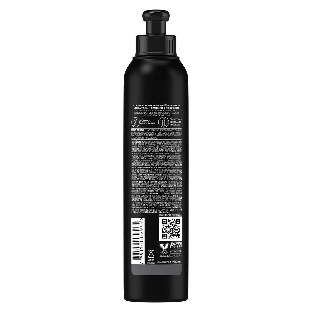 Leave-In TRESemmé Hidratação Profunda Pantenol e Niacinamida 200ml — foto 3