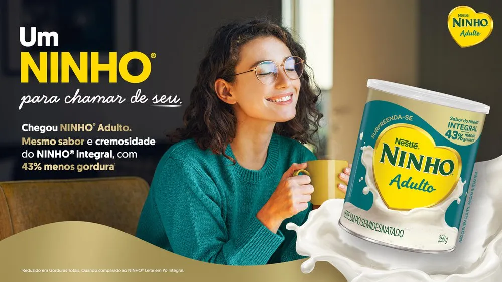 Leite em Pó Ninho Adulto Lata 350g — foto 10