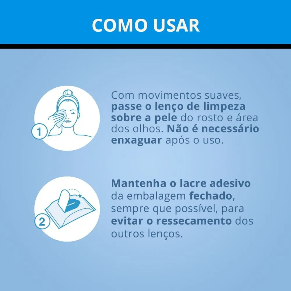 Lenço Demaquilante Neutrogena Deep Clean 25 unidades — foto 5